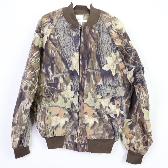 Mossy Oak Mens Large Soft Camo Jacket 